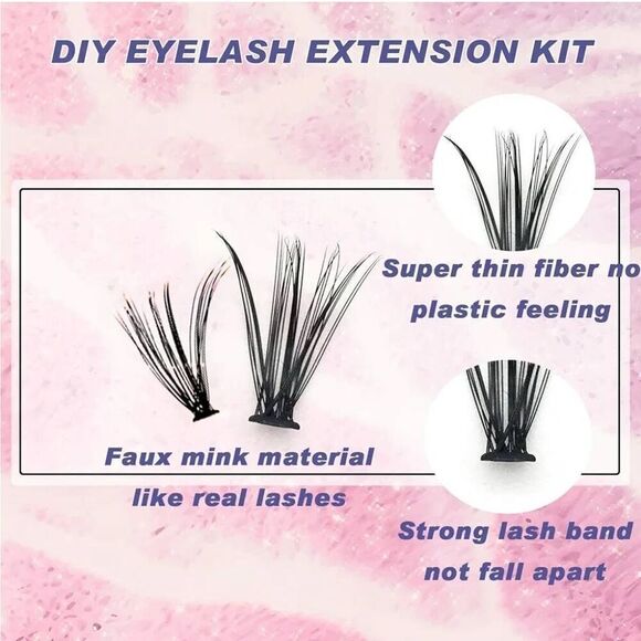 Faux Mink Cluster Lash Set - Picture 6 of 7